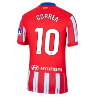 Atletico Madrid Angel Correa #10 Heimtrikot 2024-25 Kurzarm